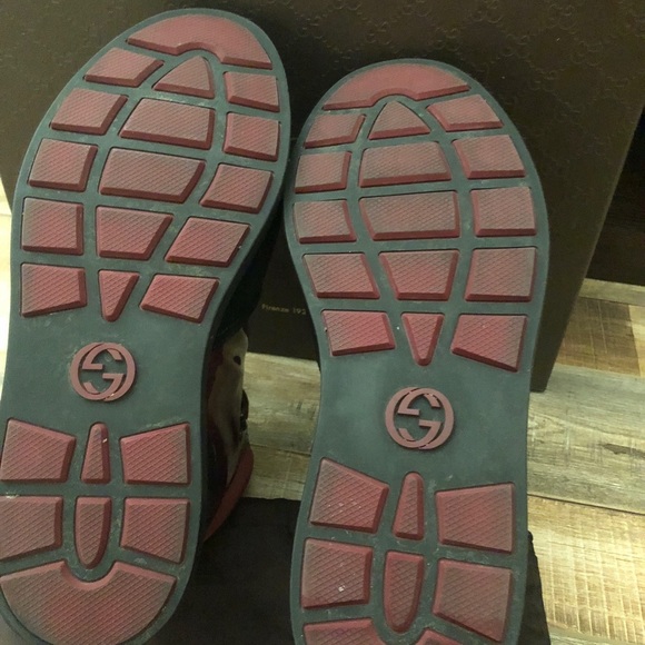 Authentic Gucci Hi-Top Sneakers - Picture 5 of 8